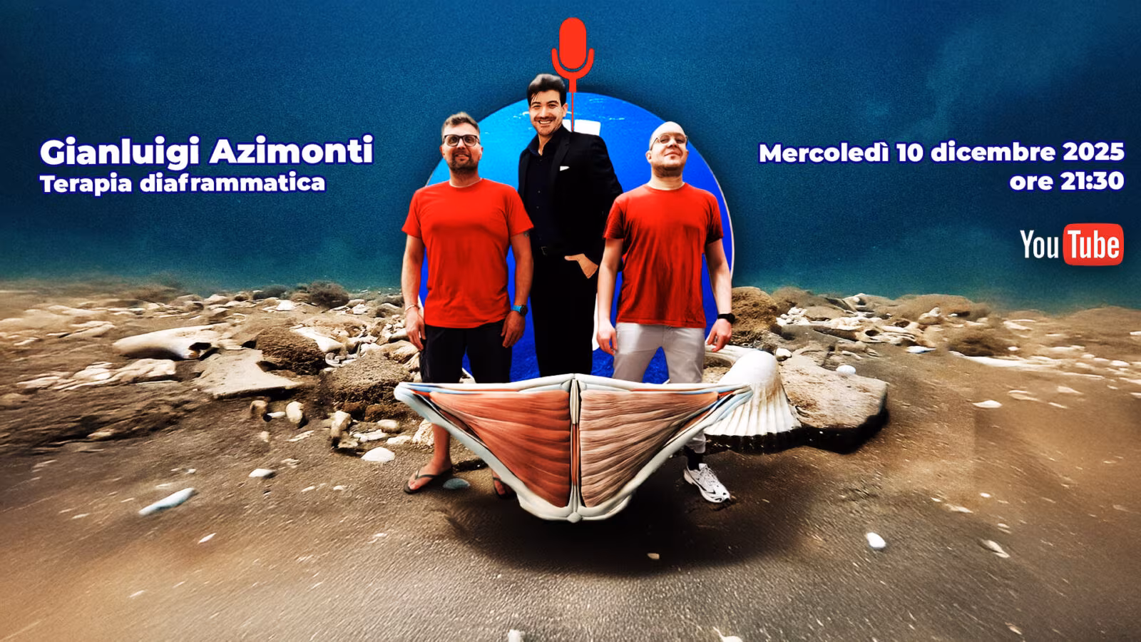 Apnea Talk - Diaframma. respirazione e postura: la terapia diaframmatica di Gianluigi Azimonti
