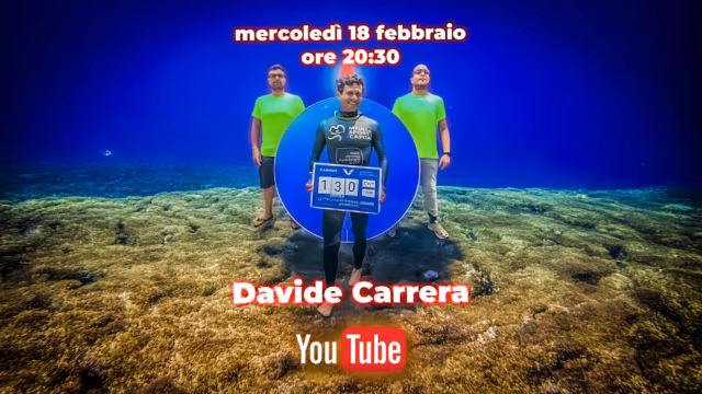 Un tuffo nel blu con Davide Carrera